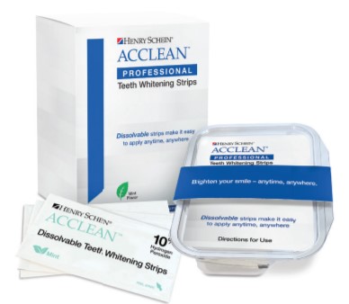 acclean professional teeth whitening strips